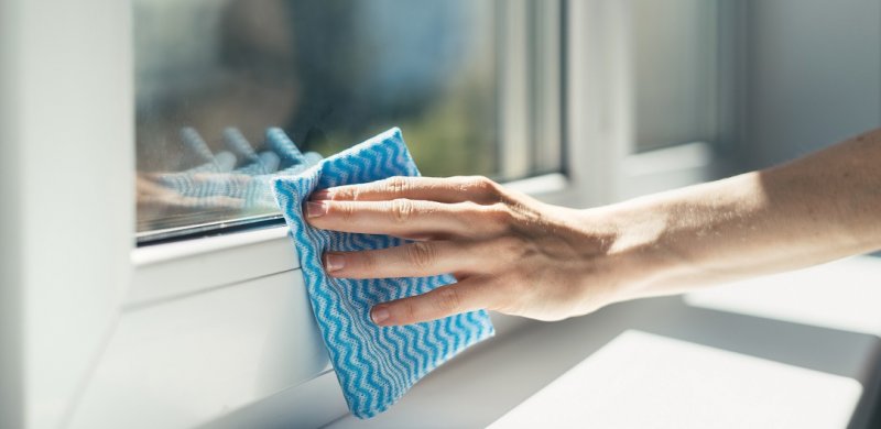 Cómo limpiar ventanas de PVC
